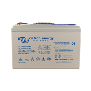 Victron 12V/125Ah AGM Super Cycle Battery (M8)