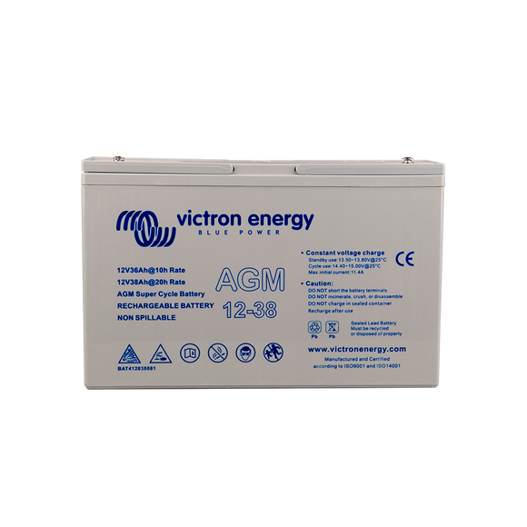 Victron 12V/38Ah AGM Super Cycle Battery (M5)