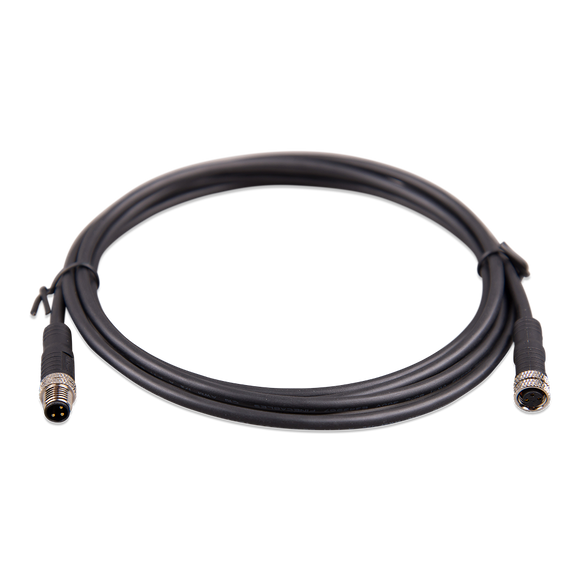 Victron M8 circular connector Male/Female 3 pole cable 5m